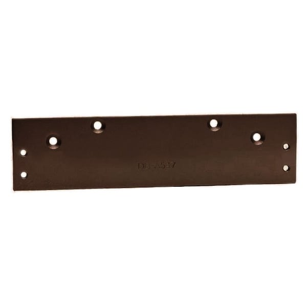 Falcon Mounting Plate for Top Jamb for SC60 Series Door Closer, DKBZ Dark Bronze Painted SC60A-18-DKBRZ - main